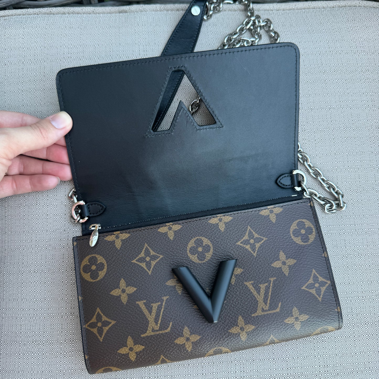 Louis Vuitton Limited Edition Wild at Heart Twist Wallet Crossbody
