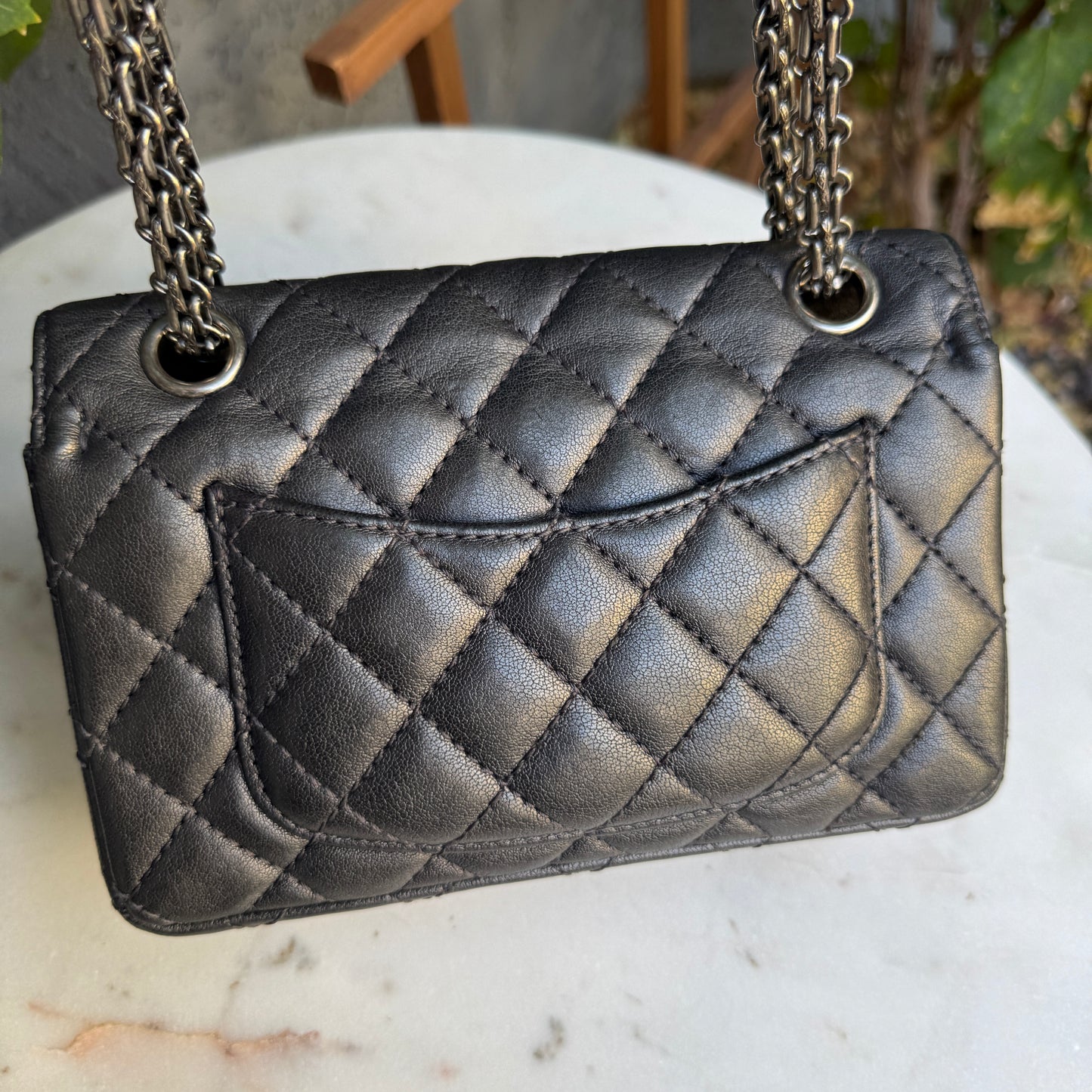 Chanel Mini Reissue 2.55 Single Flap Quilted Leather Crossbody