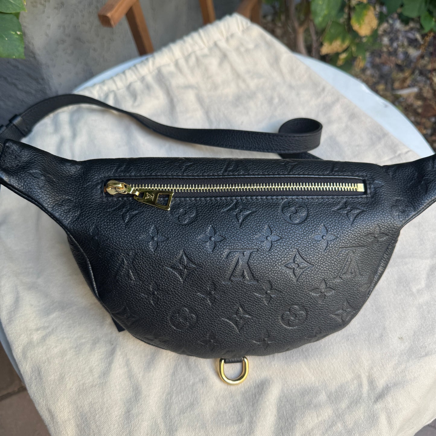 Louis Vuitton Monogram Empreinte Leather Bumbag