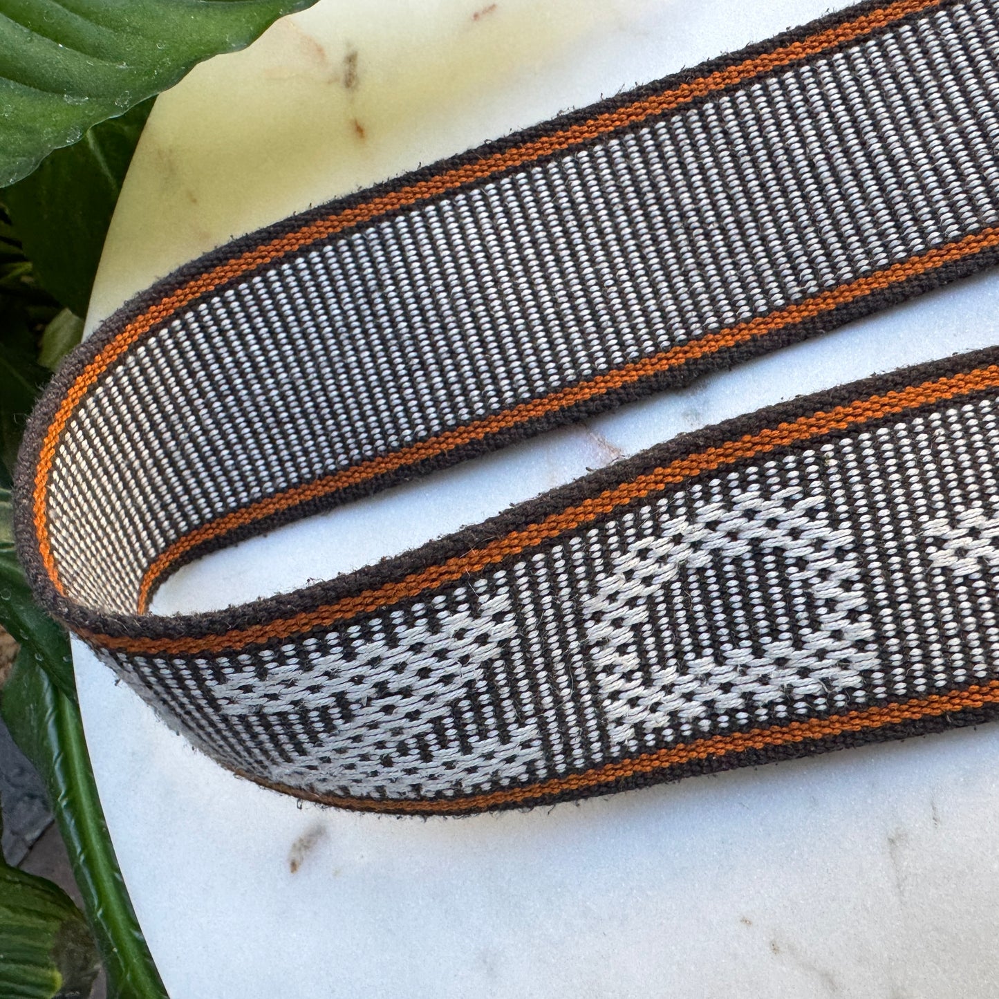 Fendi “Strap You” Adjustable Woven Wide Guitar Strap