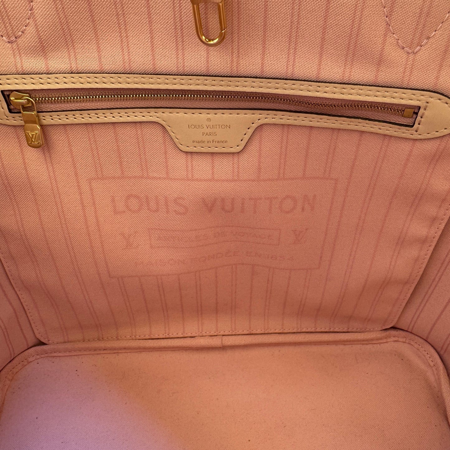 Louis Vuitton Braided Damier Azur Neverfull MM