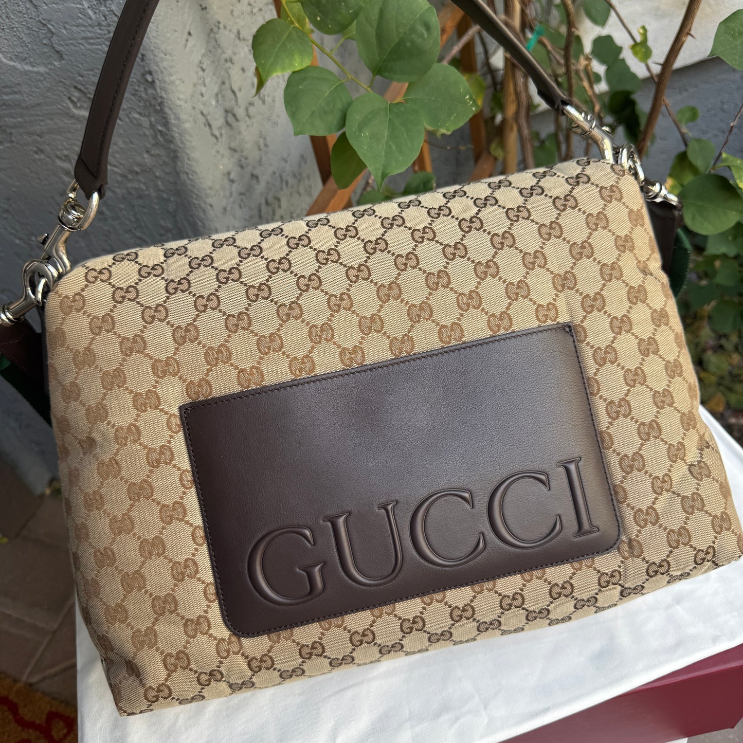 Gucci GG Monogram Large Crossbody