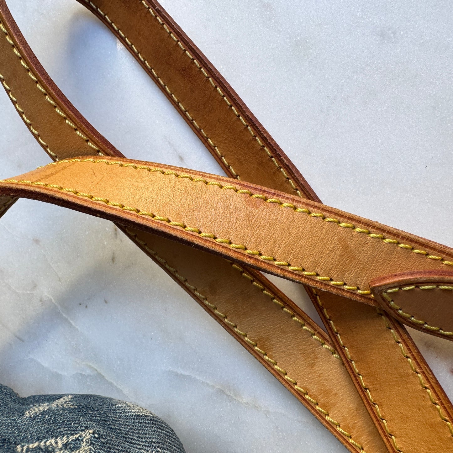 Louis Vuitton Monogram Denim Camera Bag Crossbody