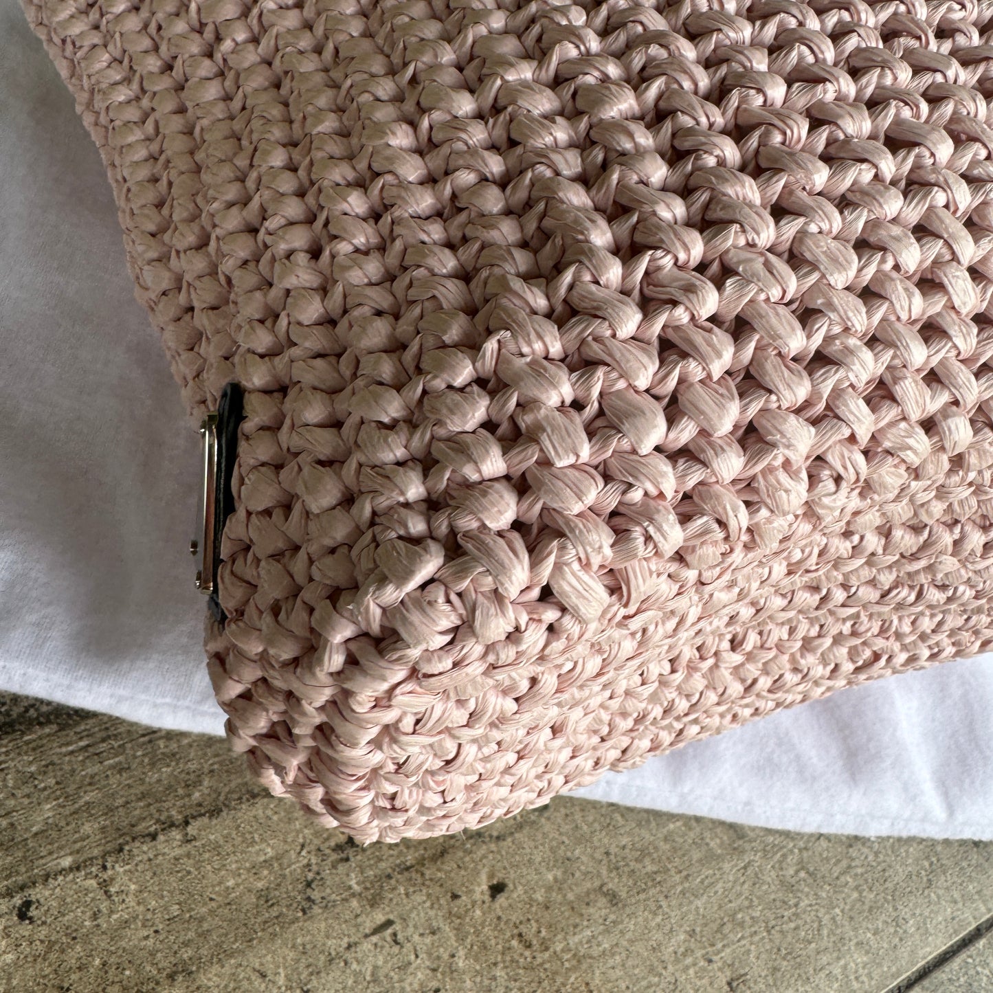 Prada Small Crochet Tote