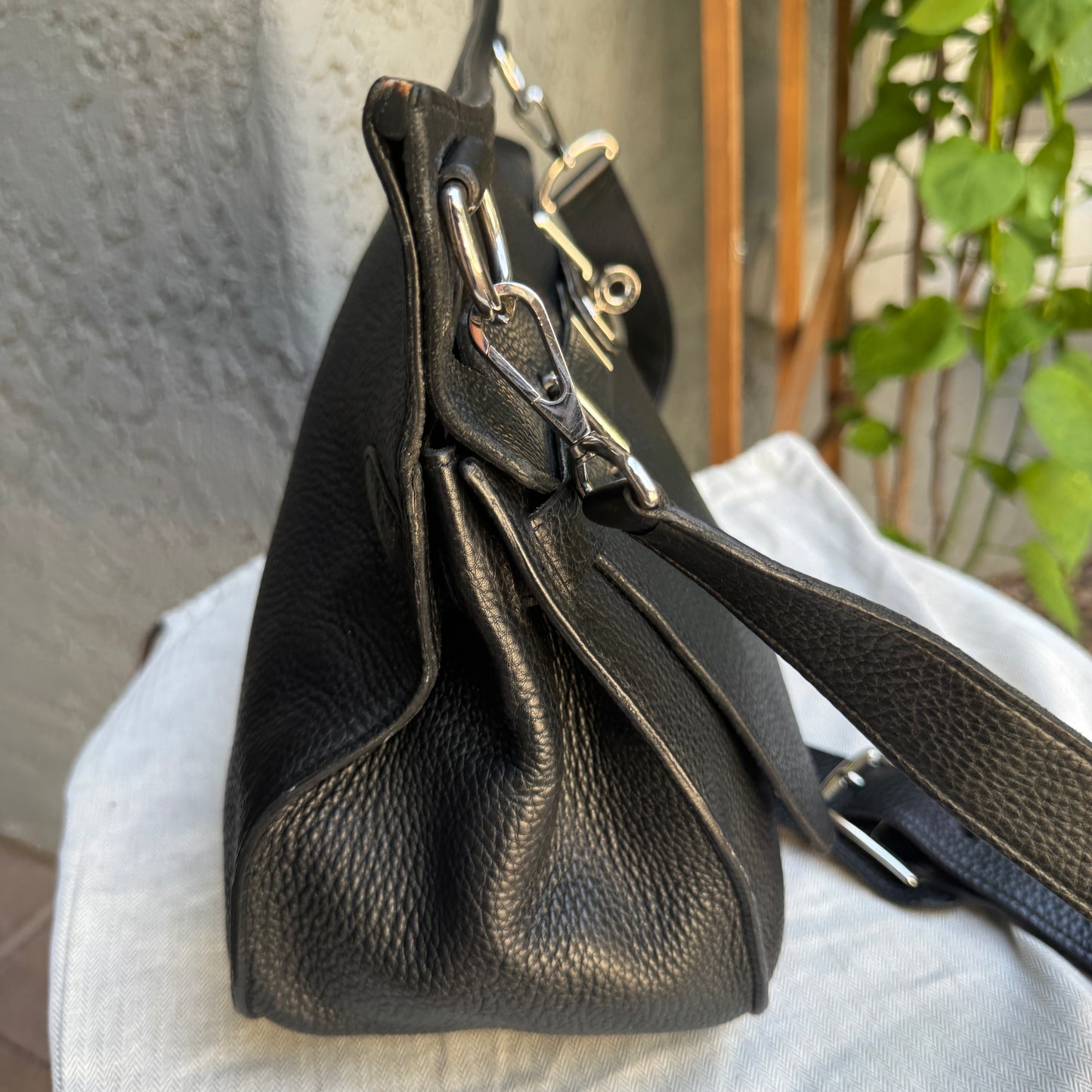Hermès Togo Leather Jypsiere 34