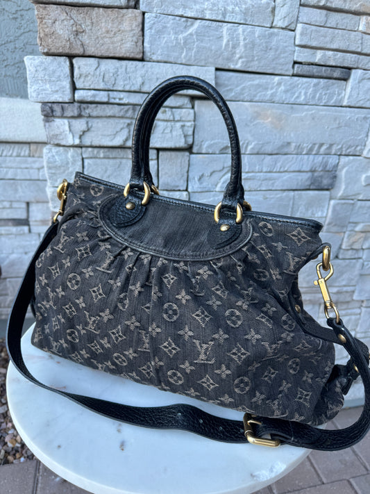 Louis Vuitton Monogram Denim Neo Cabby MM