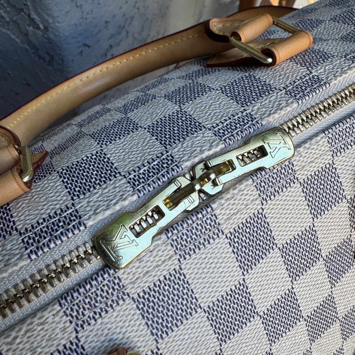 Louis Vuitton Damier Azur Speedy Bandouliere 35