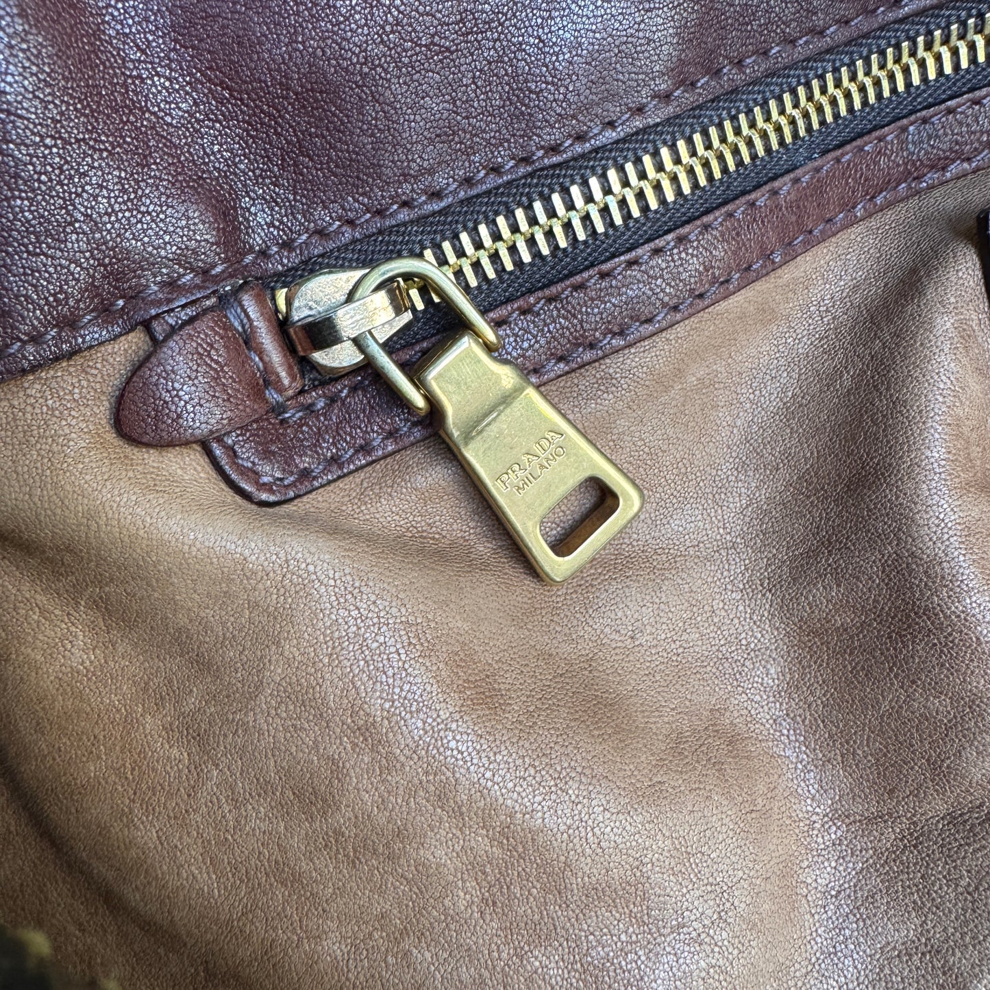 Prada Coccodrillo & Vitello Trimmed Pitone Patch Tote