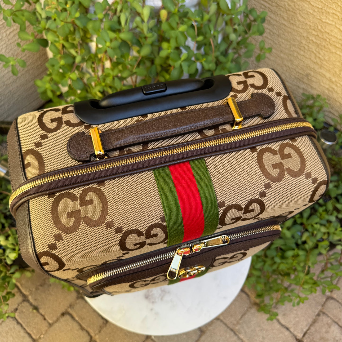 Gucci Jumbo GG Savoy Cabin Trolley Suitcase