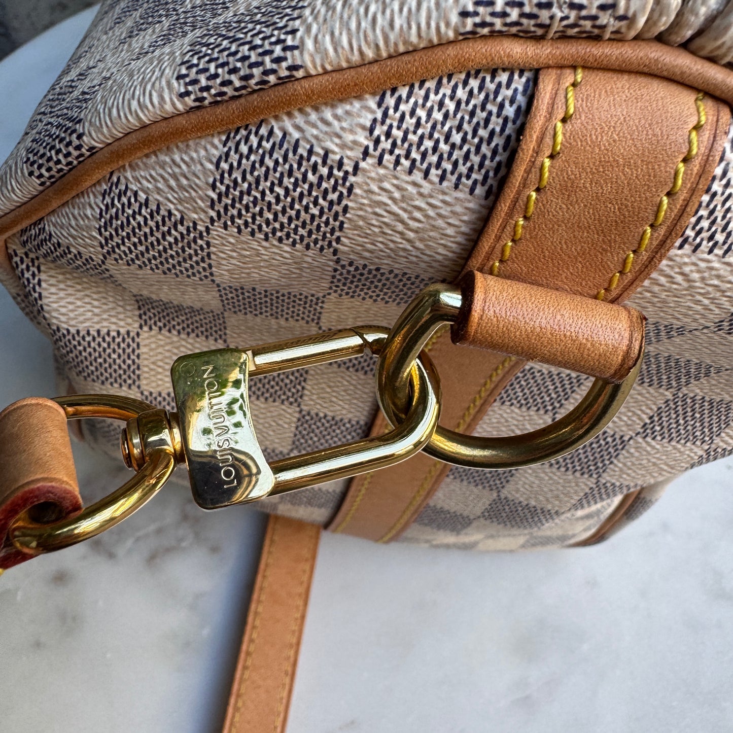 Louis Vuitton Damier Azur Speedy 30 Bandouliere