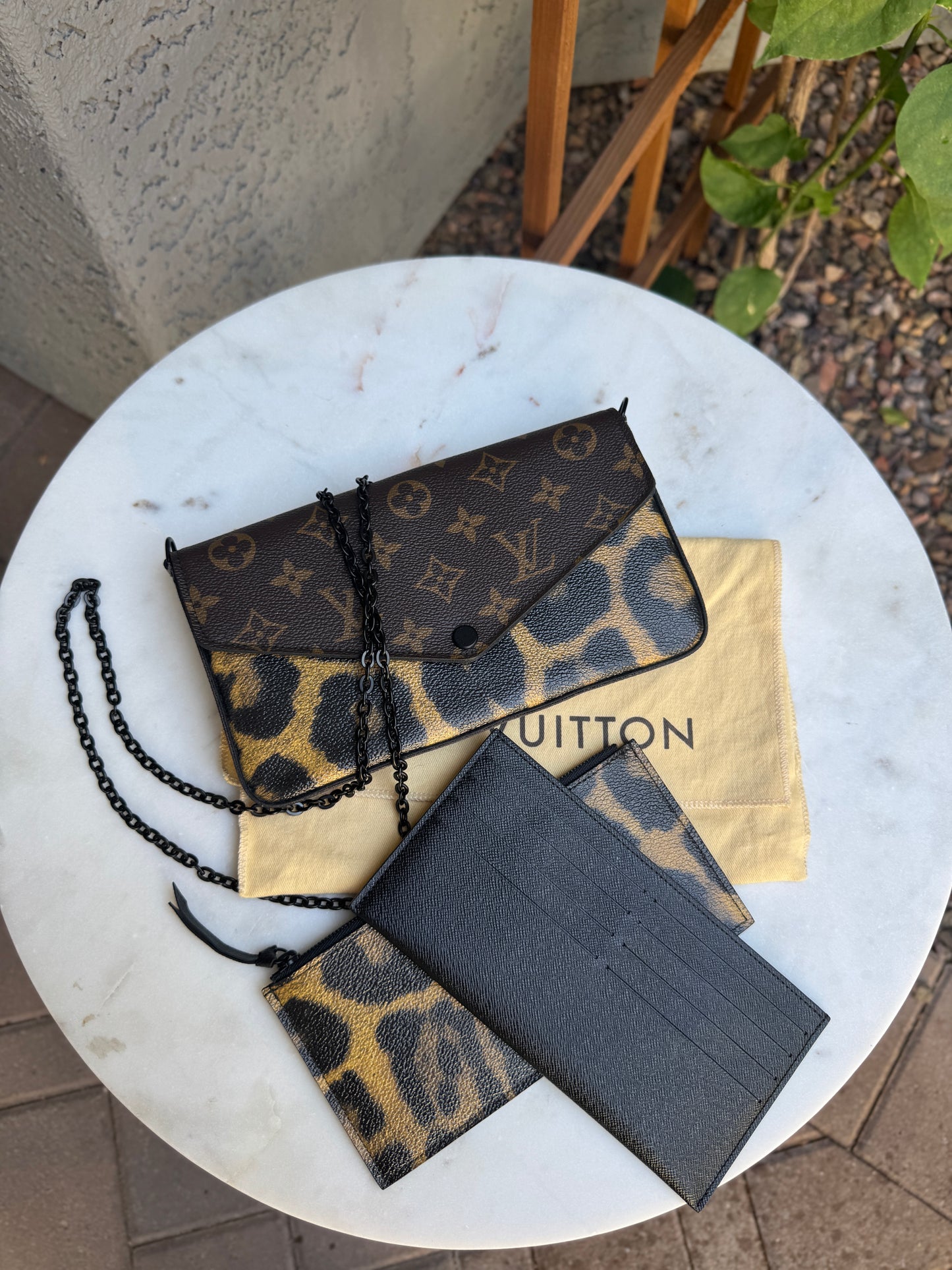 Louis Vuitton Wild Animal Pochette Félicie Crossbody