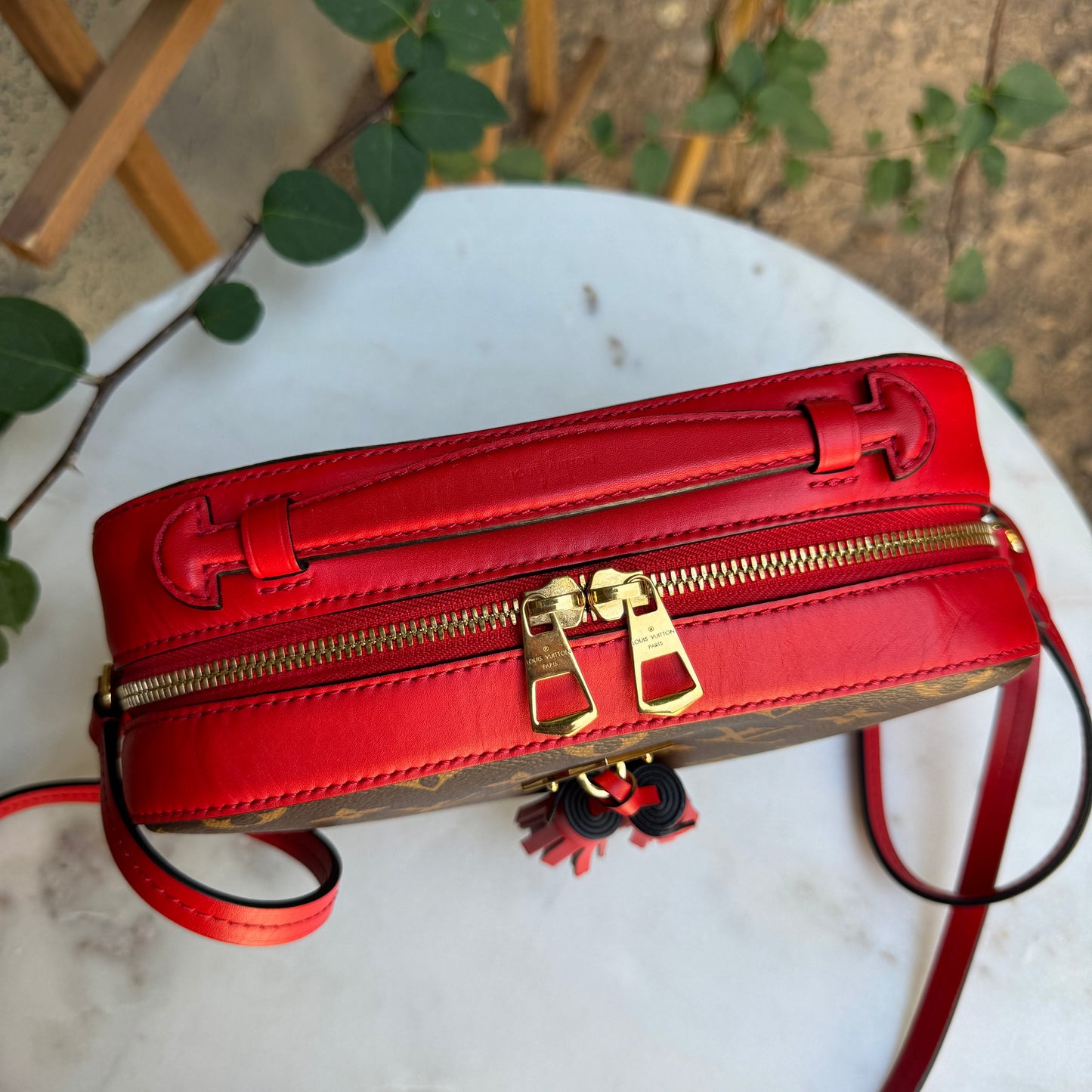 Louis Vuitton Monogram Saintonge Coquelicot Crossbody