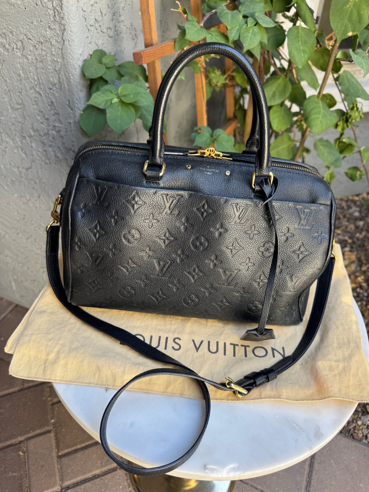 Louis Vuitton Empreinte Speedy Bandouliere 30