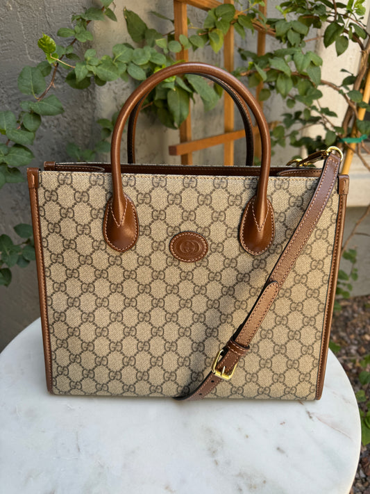 Gucci GG Supreme Small Tote