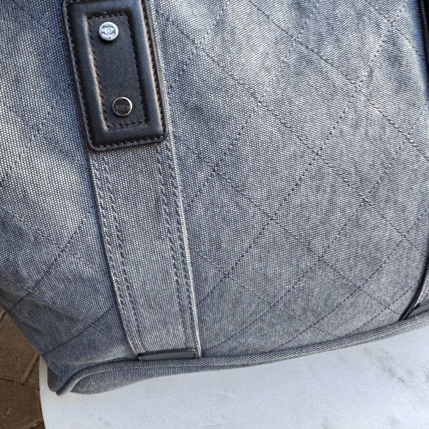 Chanel Street Style Weekender Coco Carryon Trolley Luggage Bag