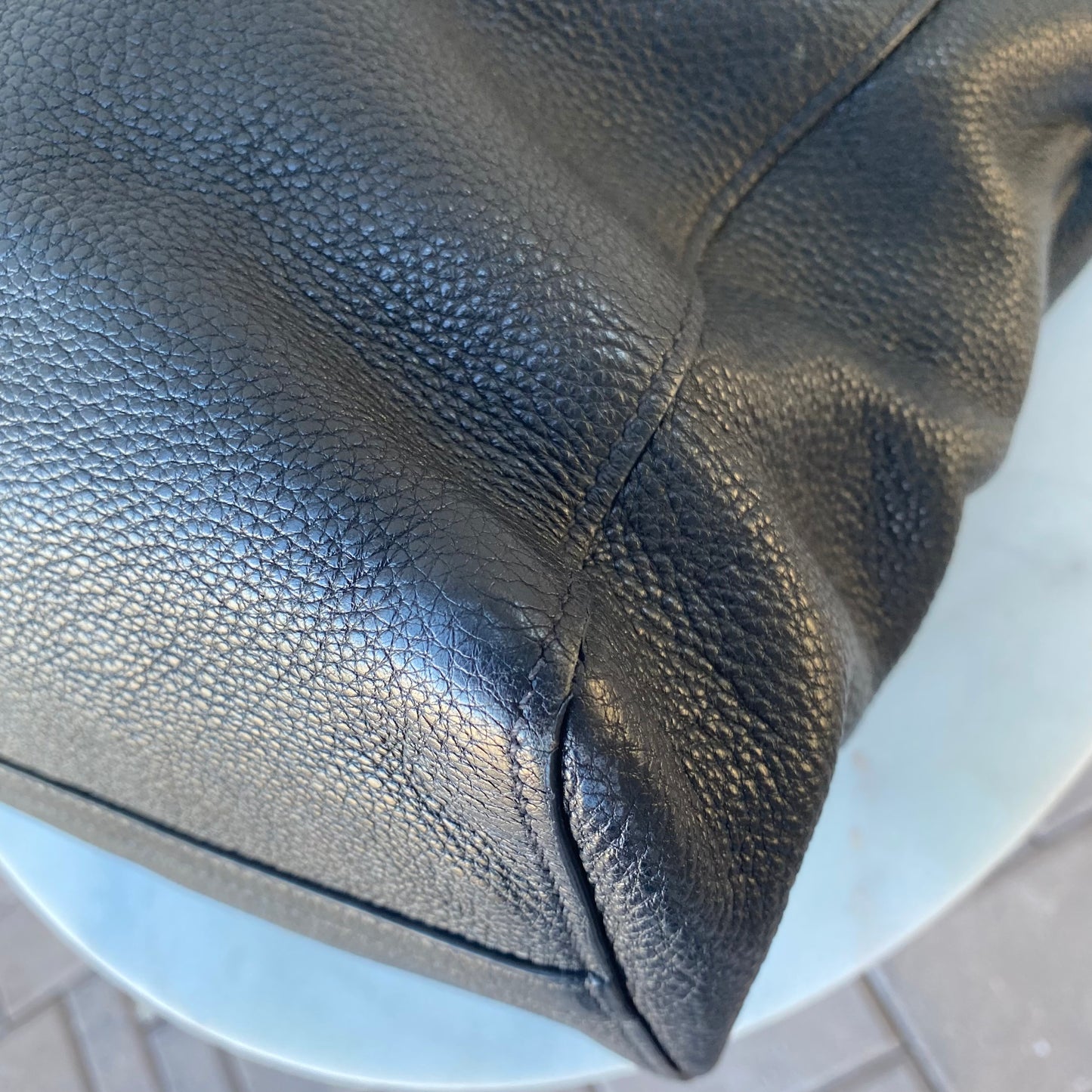Prada Vitello Daino Shopping Tote