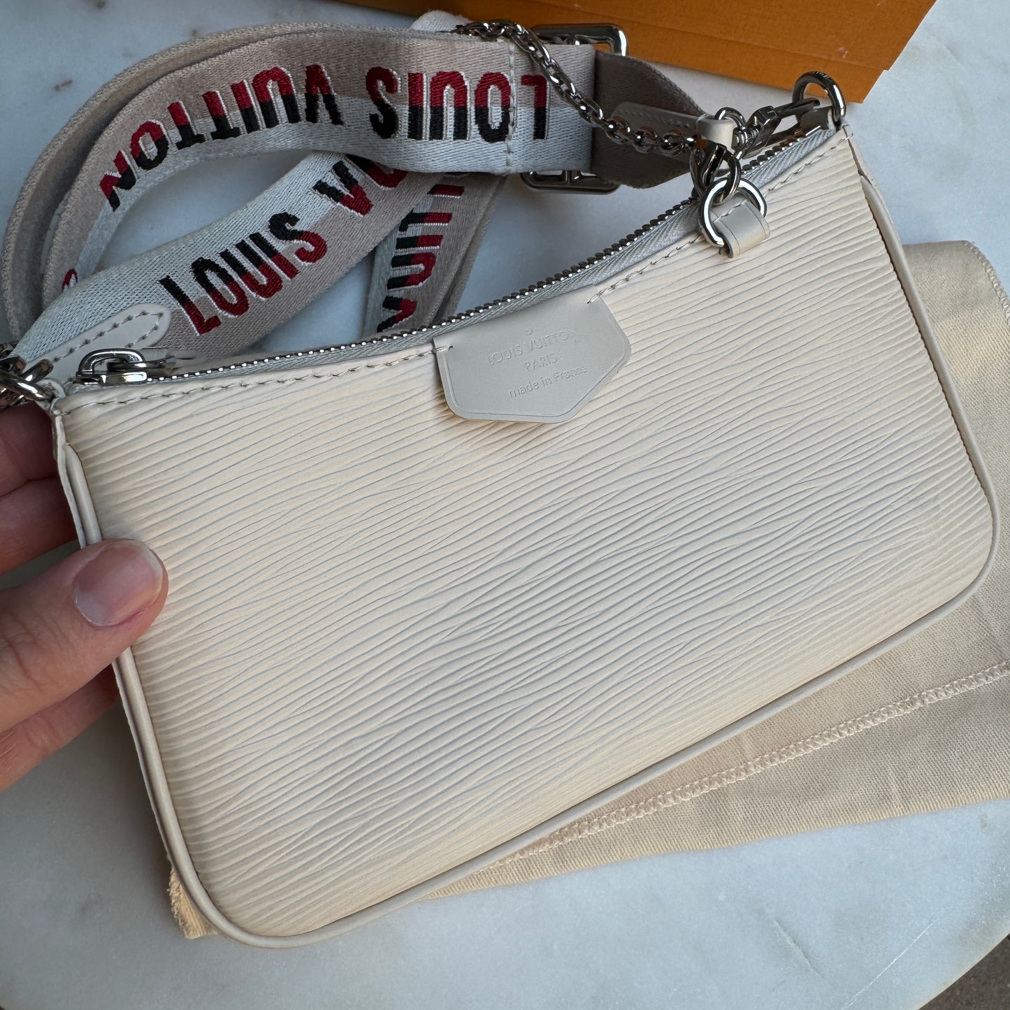 Louis Vuitton Epi Easy Pouch Crossbody