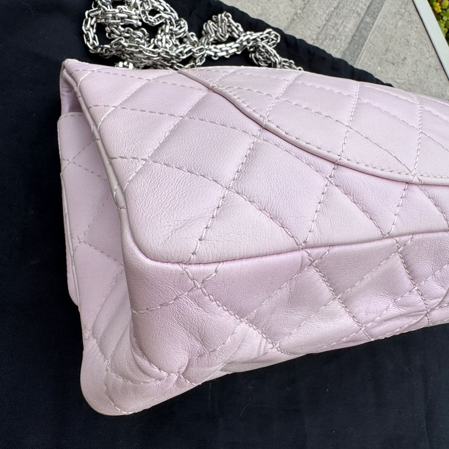 Chanel Reissue 226 Double Flap Calfskin Shoulder Bag