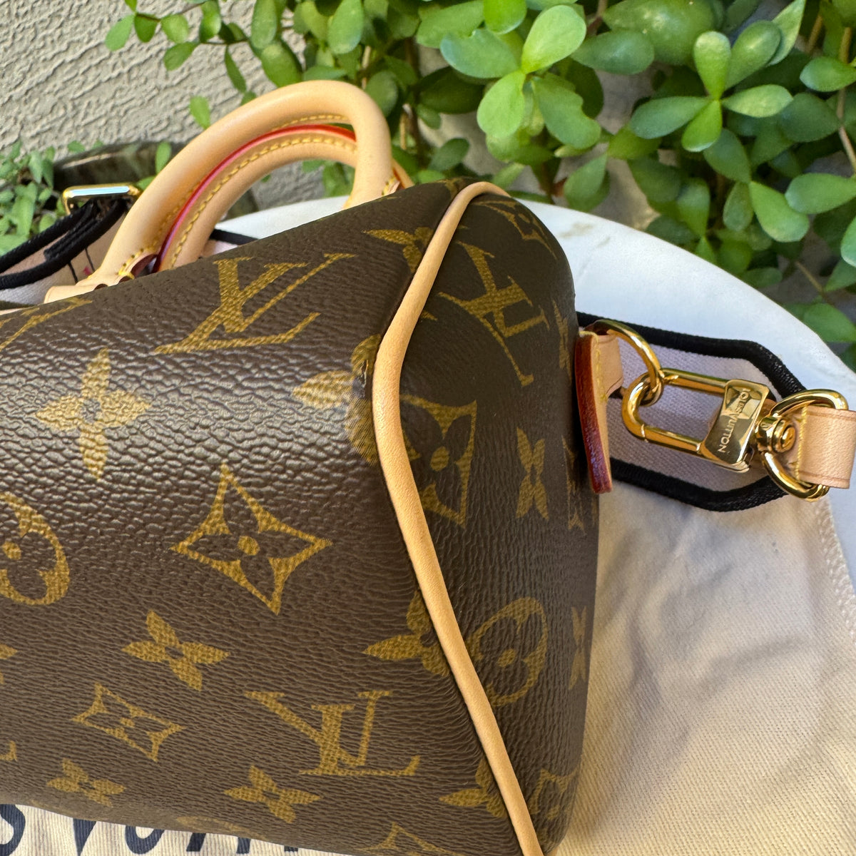 Louis Vuitton Monogram Speedy Bandoulière 20