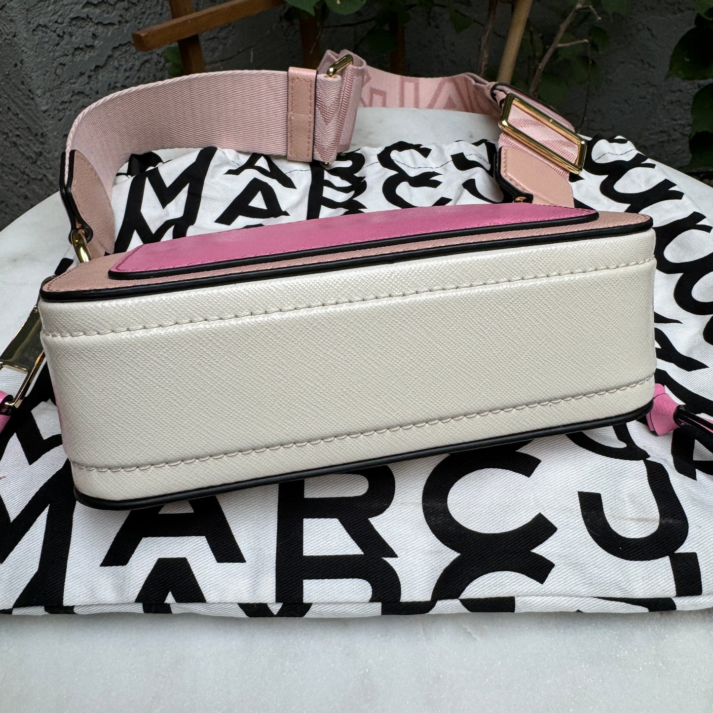 Marc Jacobs Rose Multi Snapshot Crossbody Camera Bag