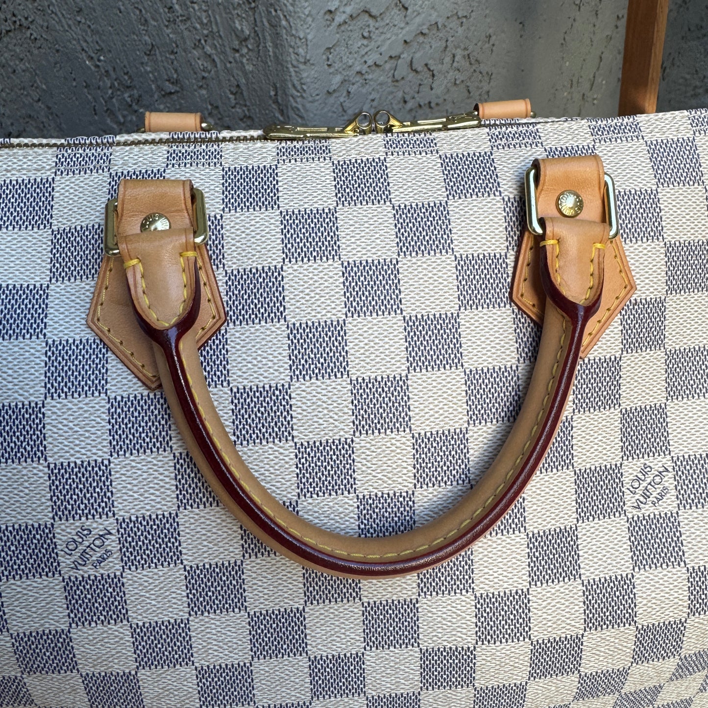 Louis Vuitton Damier Azur Speedy Bandouliere 35