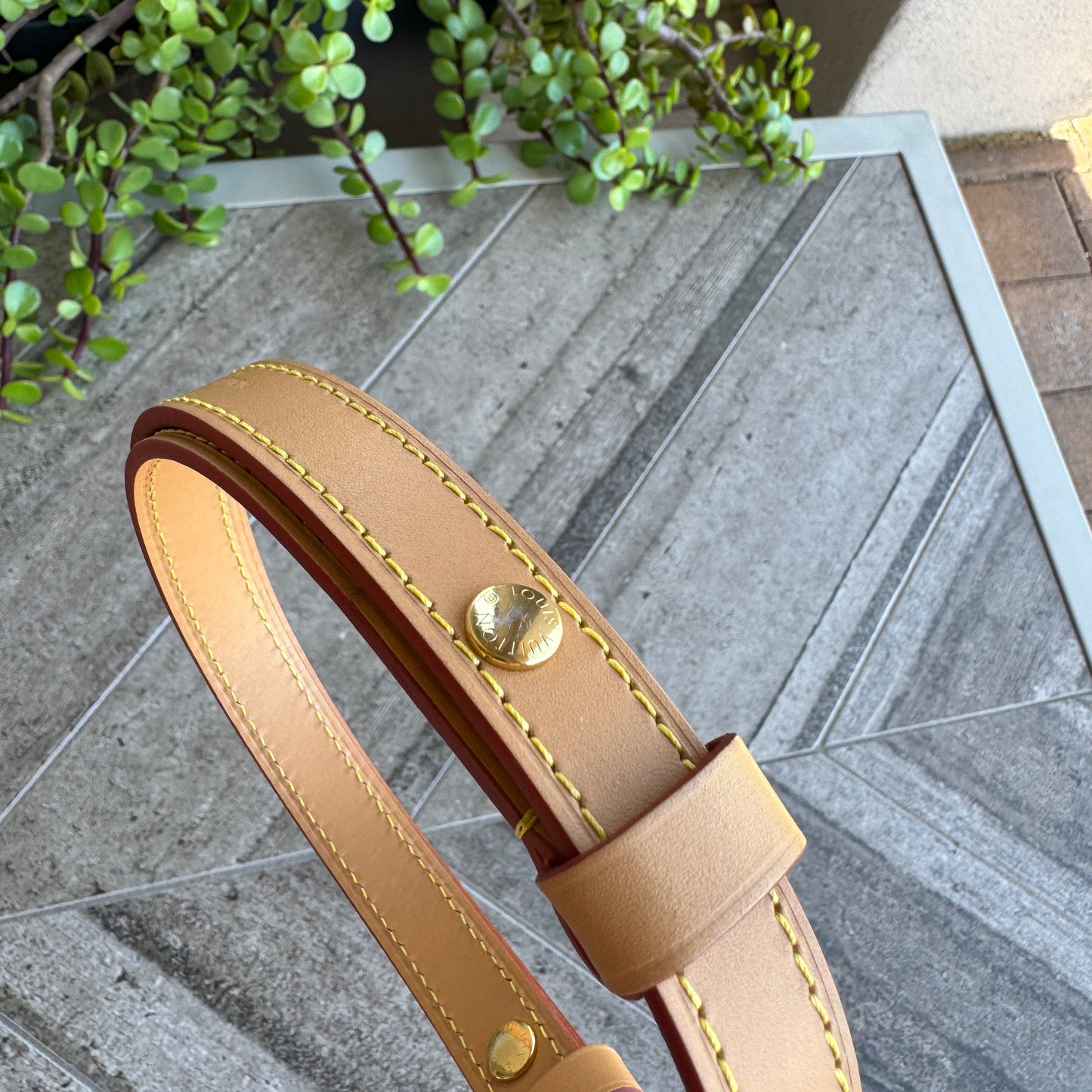 Louis Vuitton Vachetta Leather Shoulder Strap