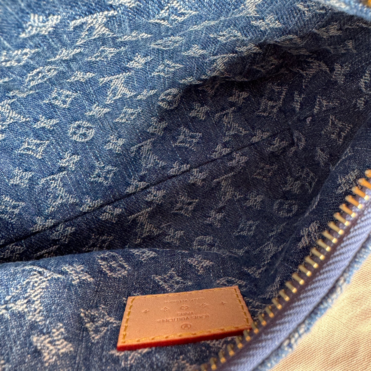 Louis Vuitton Monogram Denim Hills Pochette
