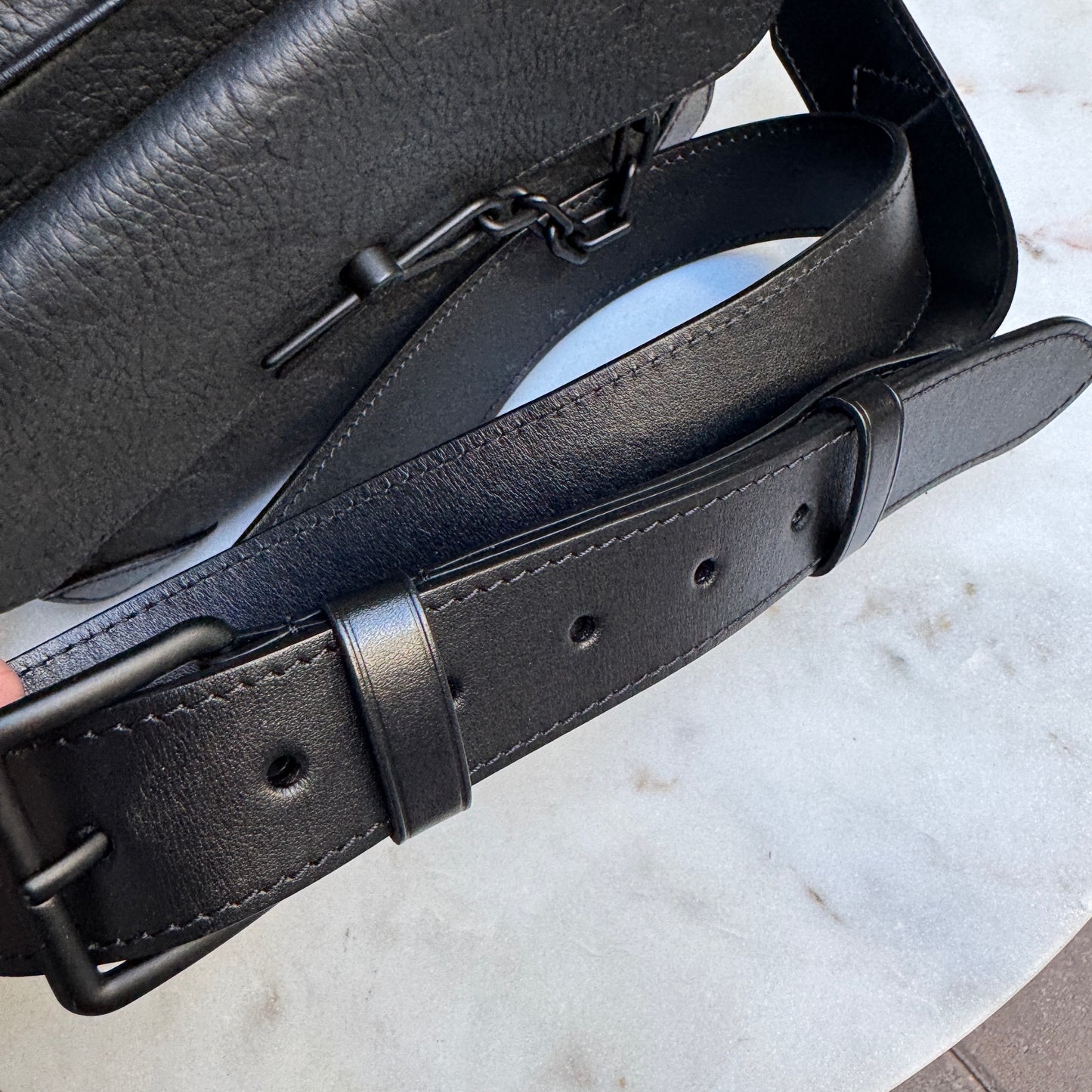 Louis Vuitton Monogram Taurillon Leather Steamer Messenger Crossbody