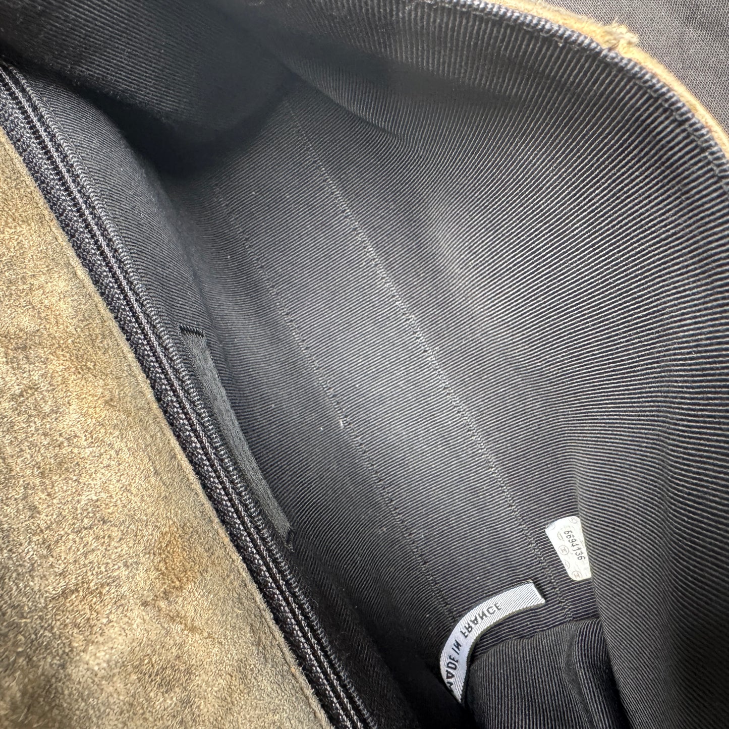 Chanel Suede Patchwork Reissue 225 Single Flap Shoulder Bag