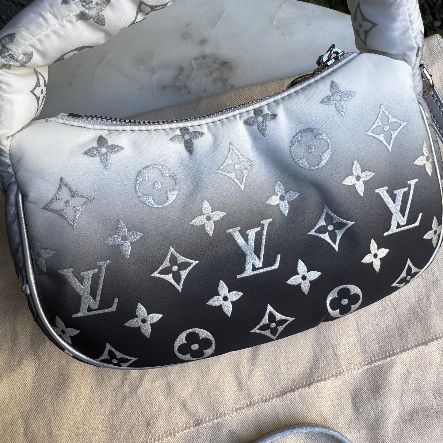 Louis Vuitton Frost Gradient Monogram Mini Moon