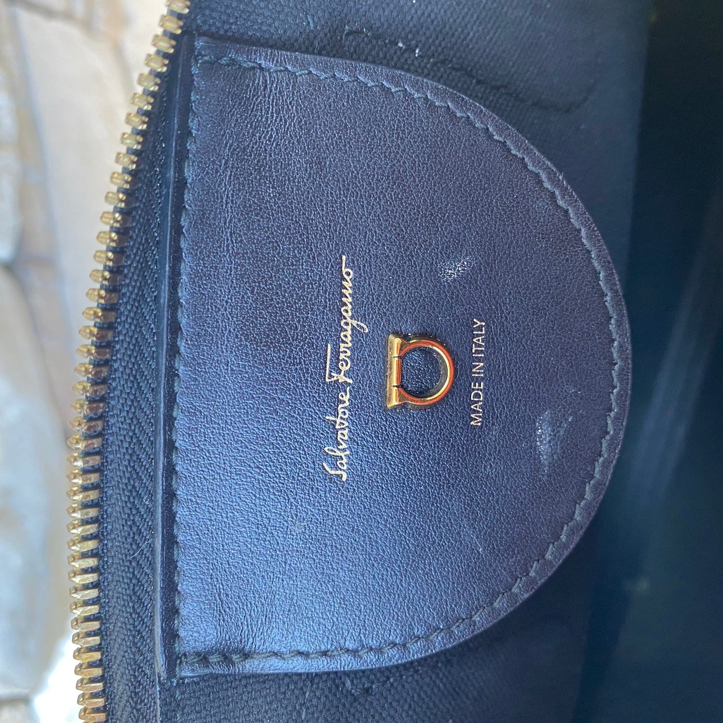 Salvatore Ferragamo Interlocking Gancini Satchel