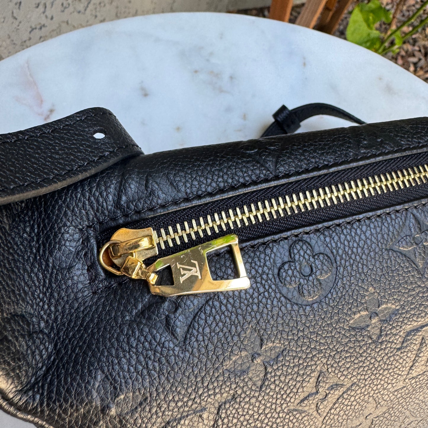 Louis Vuitton Monogram Empreinte Leather Bumbag