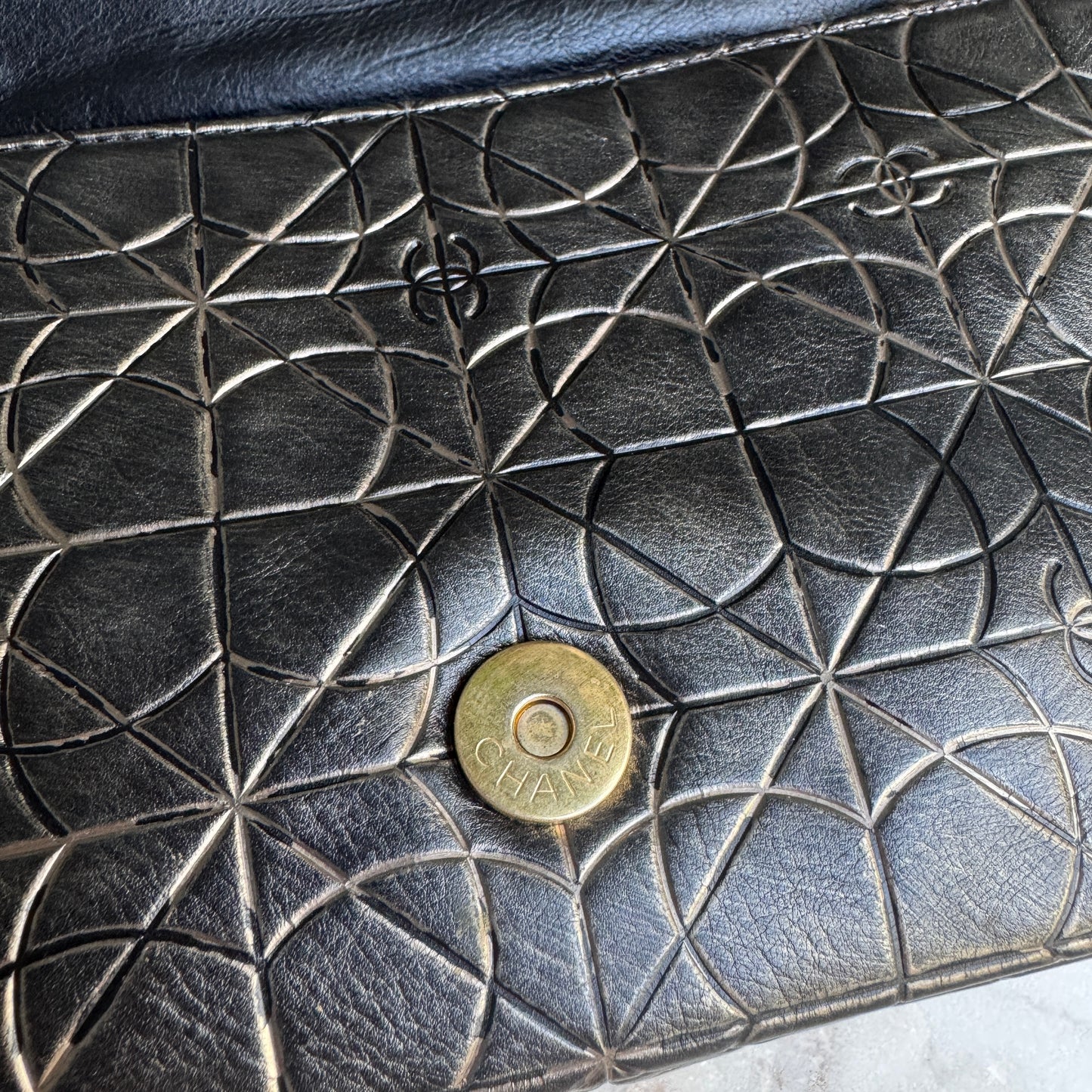 Chanel Calfskin Quilted Paris-Moscou Moujik Single Flap Bag