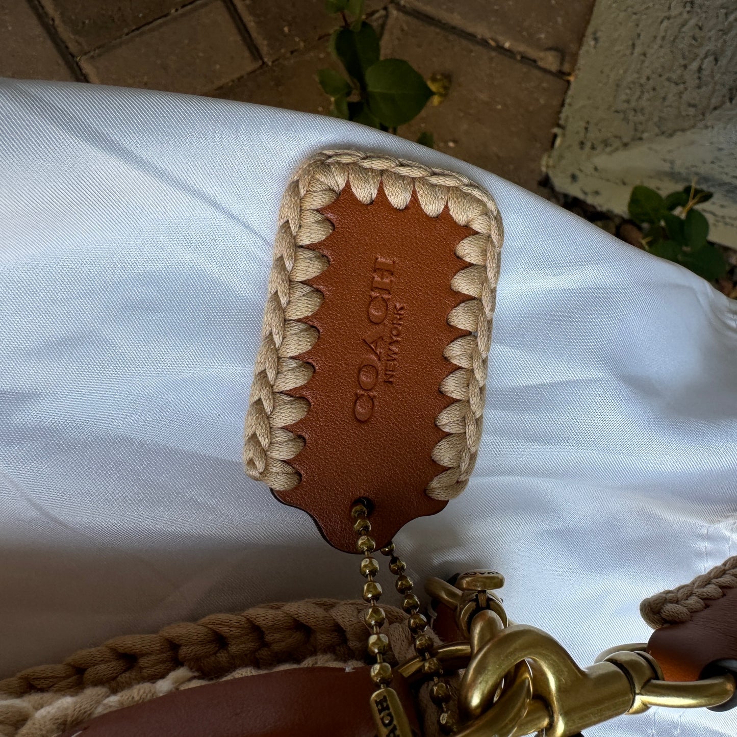 Coach Crochet Soft Tabby Shoulder Bag