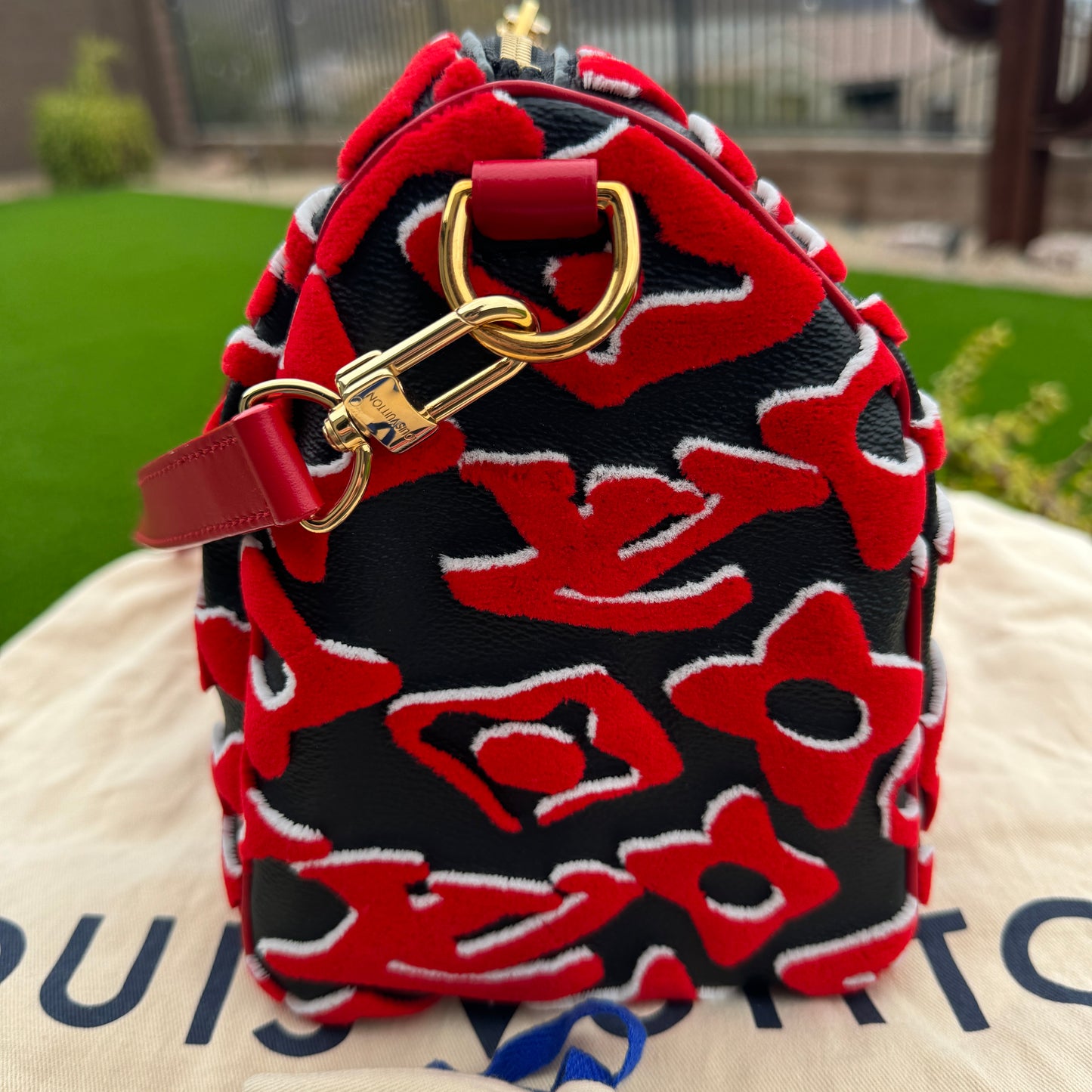 Louis Vuitton x Urs Fischer Speedy Bandoulière 25
