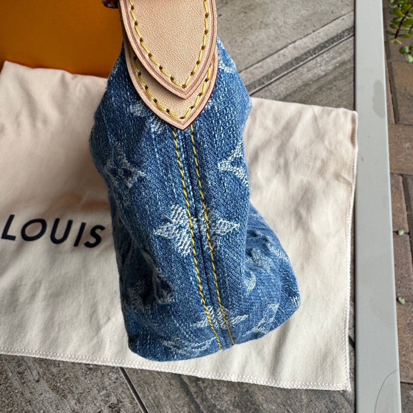 Louis Vuitton Monogram Denim Hills Pochette