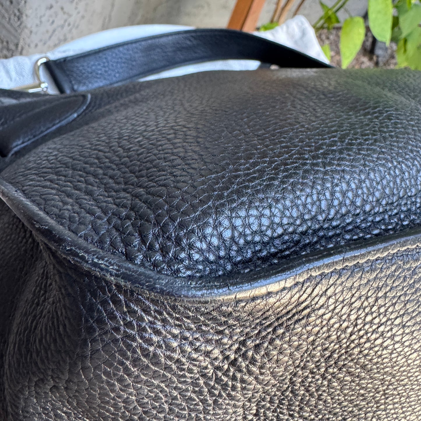 Hermès Togo Leather Jypsiere 34