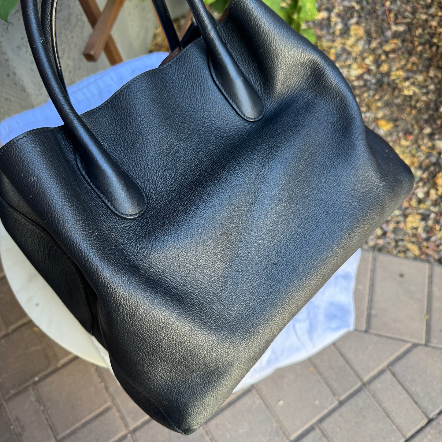 Dior Open Bar Leather Tote