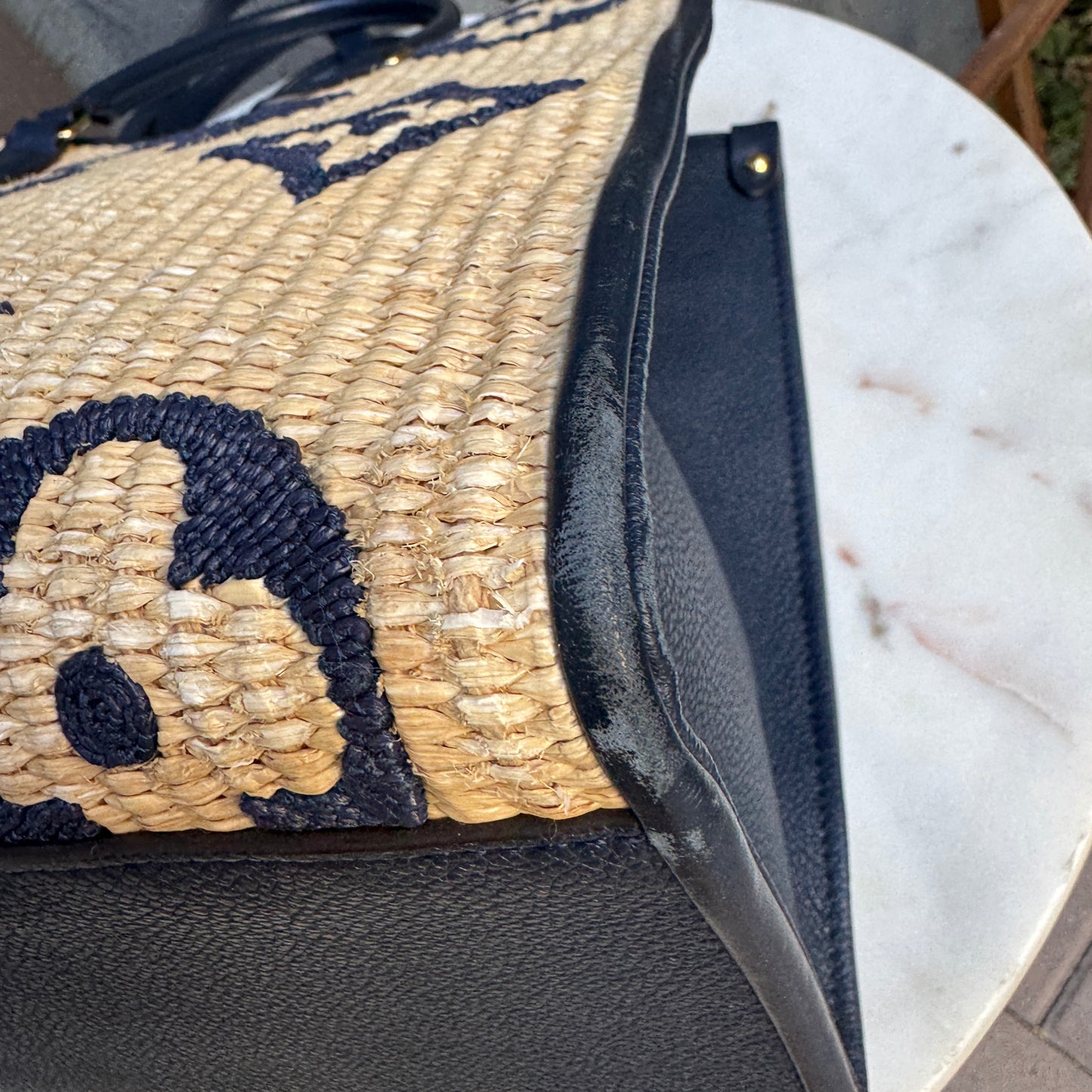 Louis Vuitton Monogram Giant Raffia OnTheGo MM