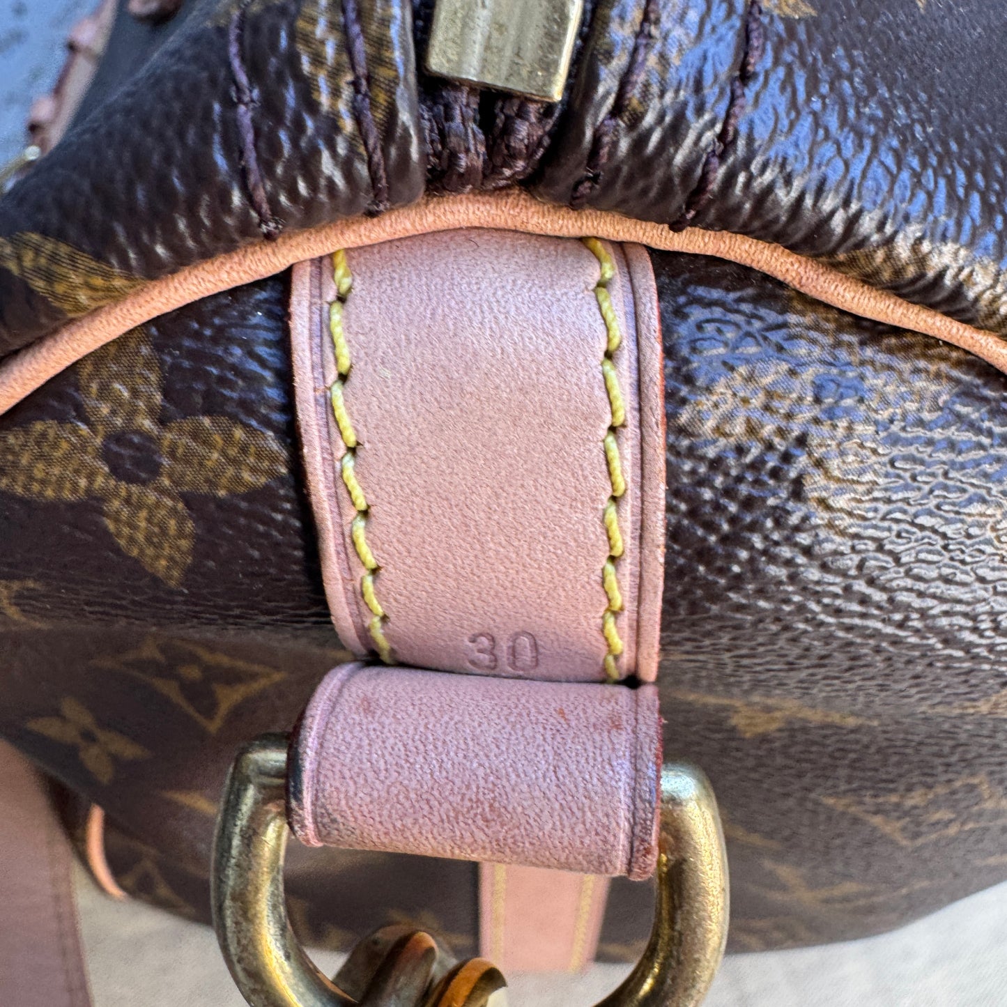 Louis Vuitton Monogram Speedy Bandouliere 30 Shoulder Bag