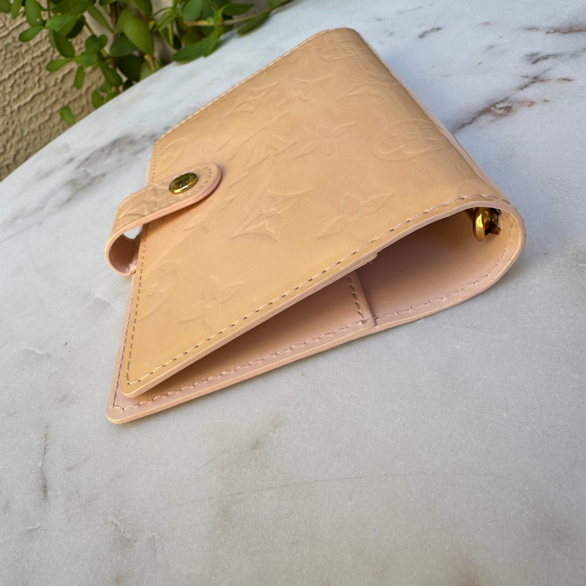 Louis Vuitton Monogram Vernis Small Ring Agenda Cover
