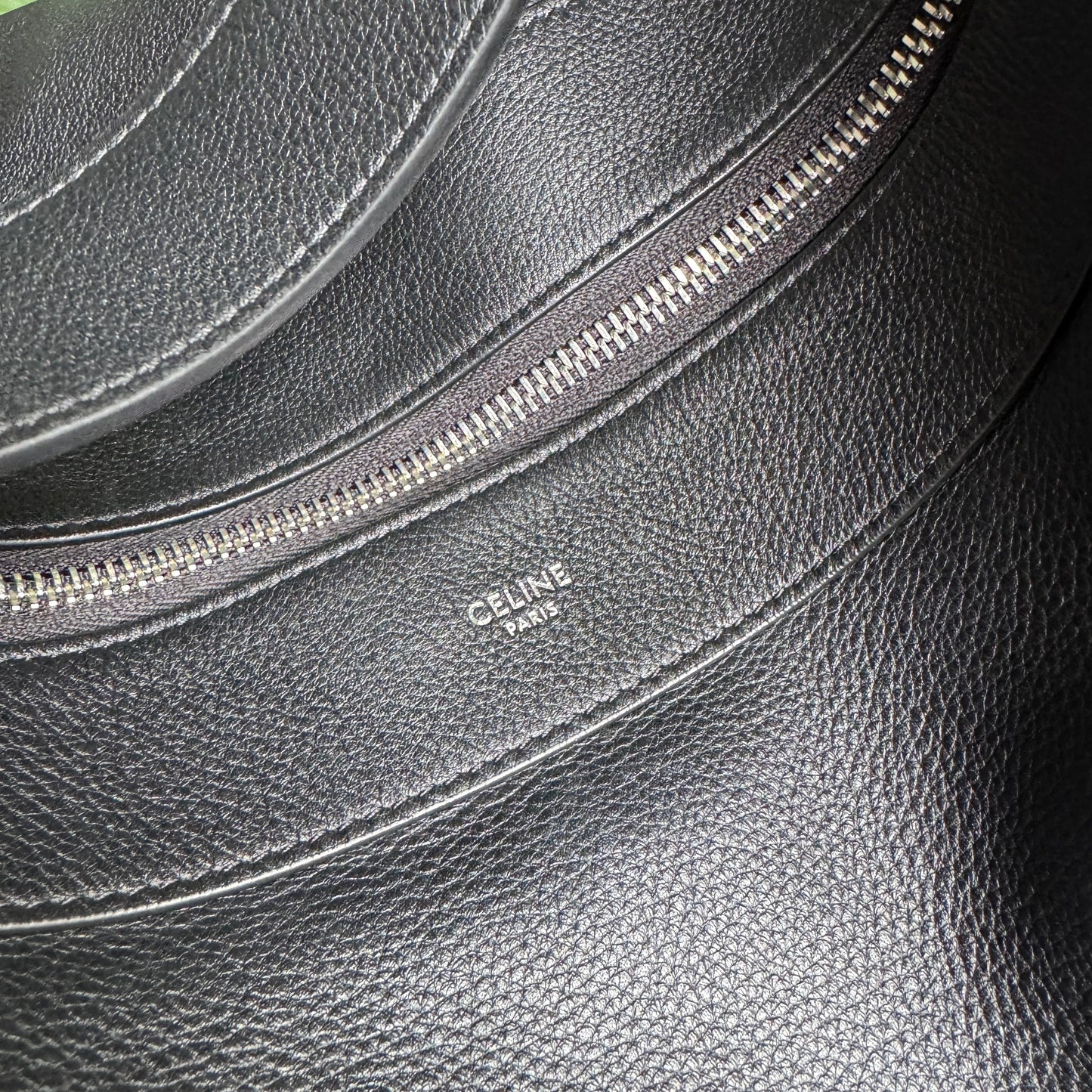 Celine Large Romy Leather Shoulder Bag