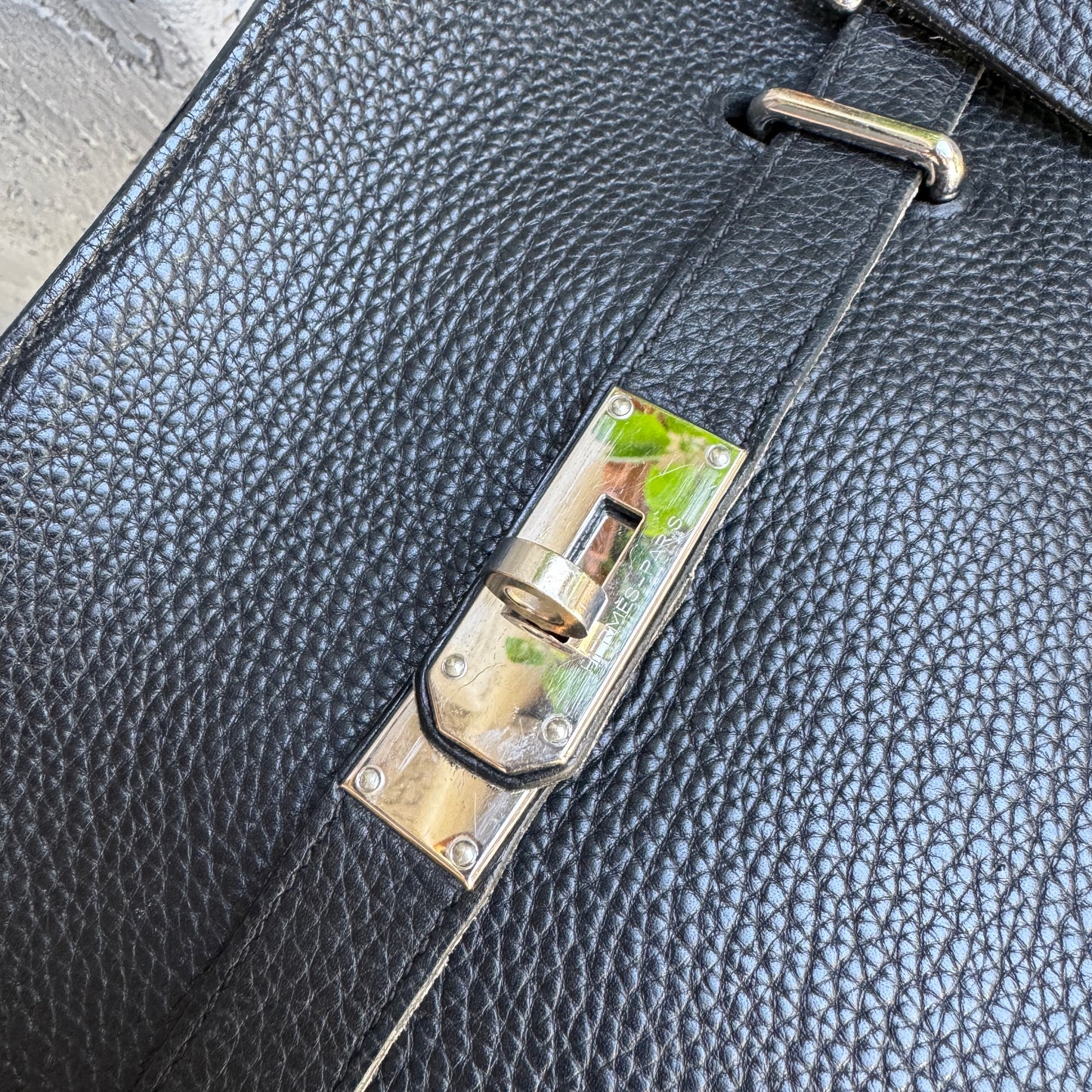 Hermès Togo Leather Jypsiere 34