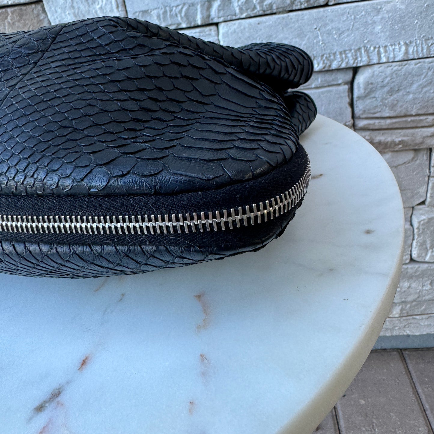 Chanel Python Yacht Expandable Hobo