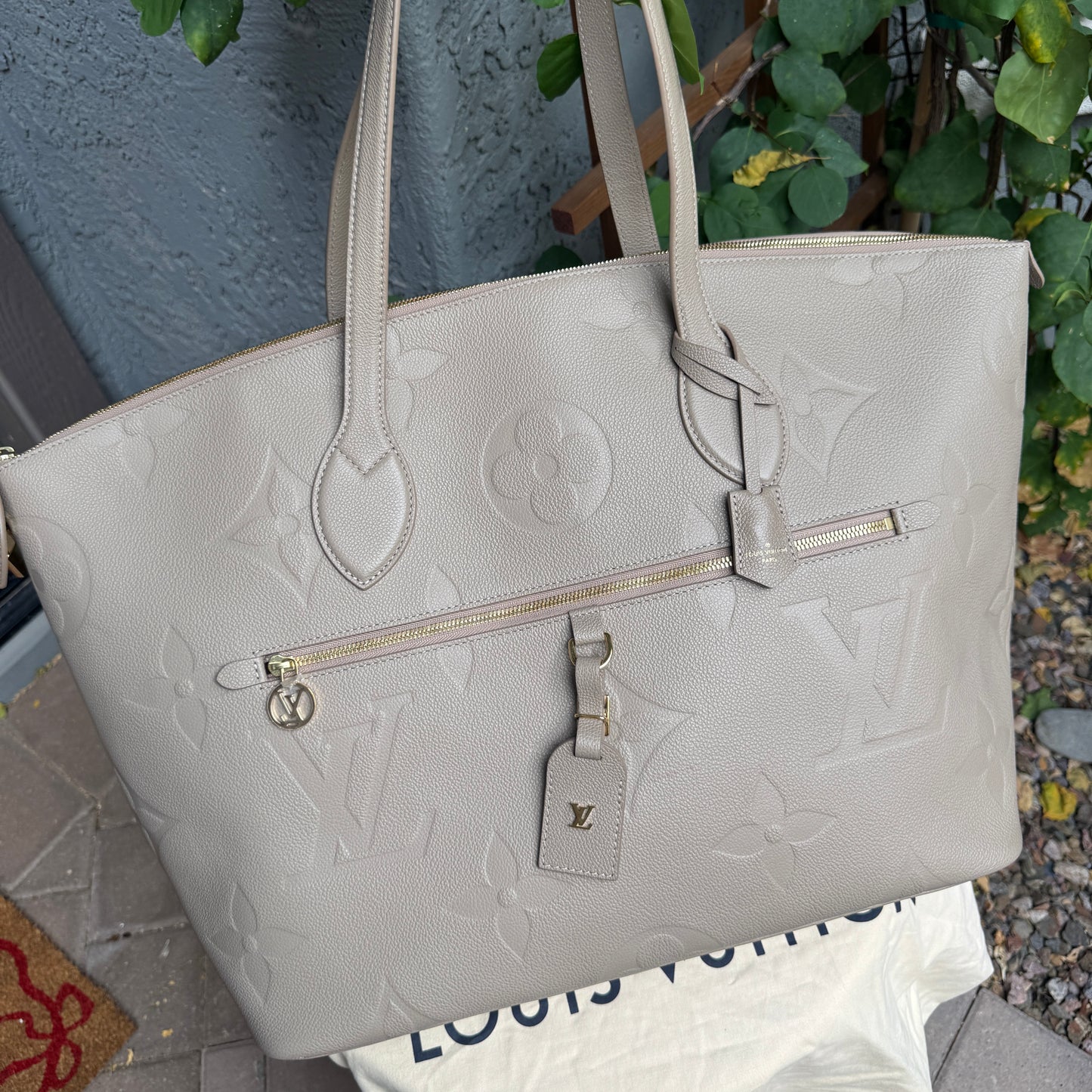 Louis Vuitton Giant Monogram Empreinte Travel Bag