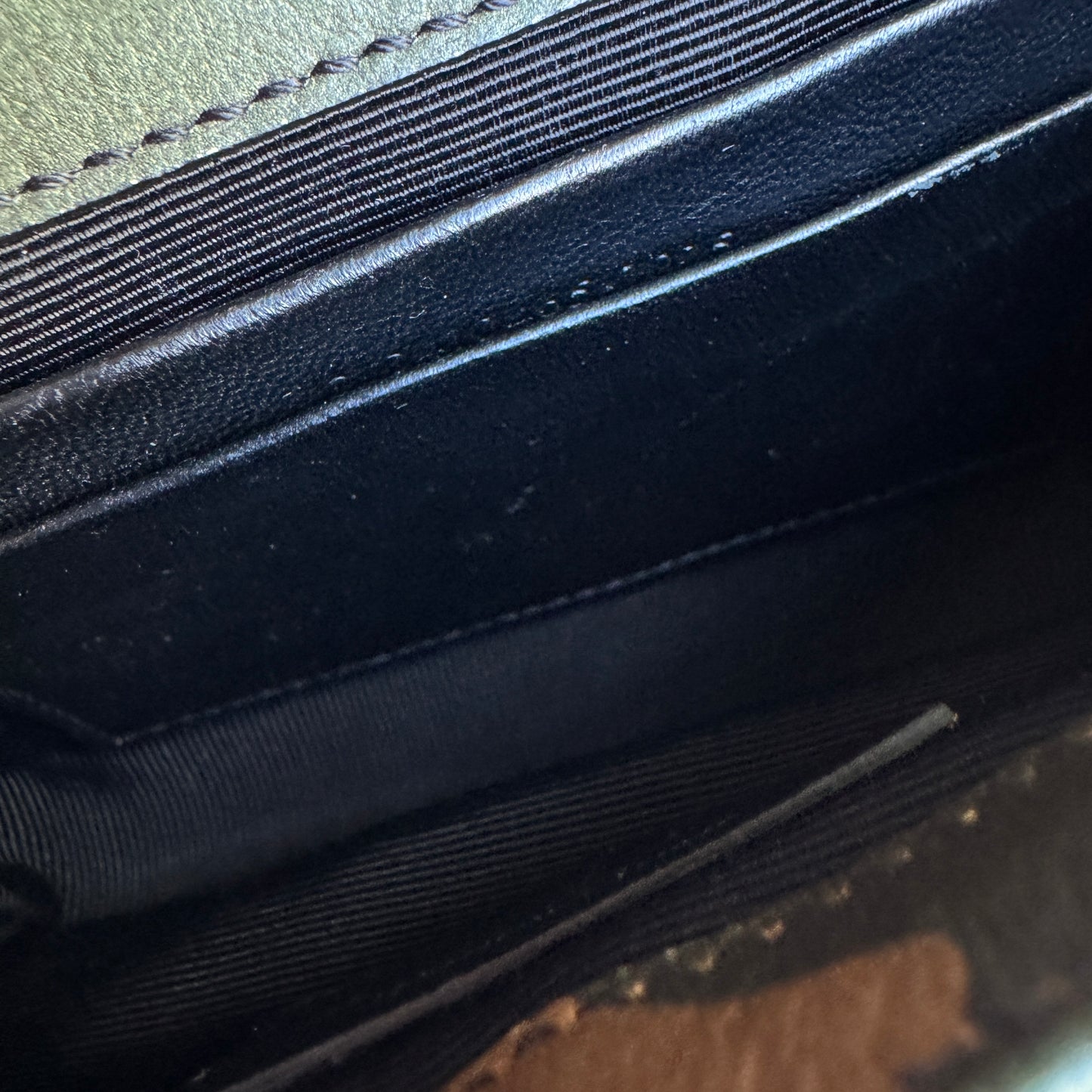 Saint Laurent Camo Mini College Crossbody