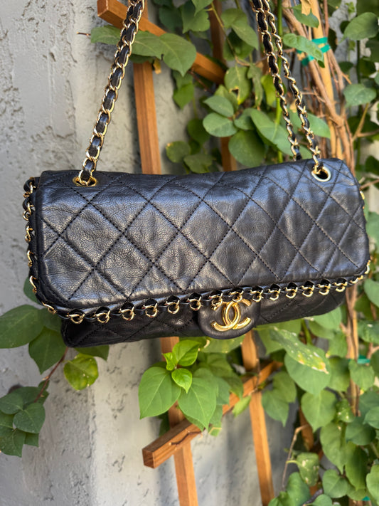 Chanel Chain Me Medium Single Flap Shoulder Bag