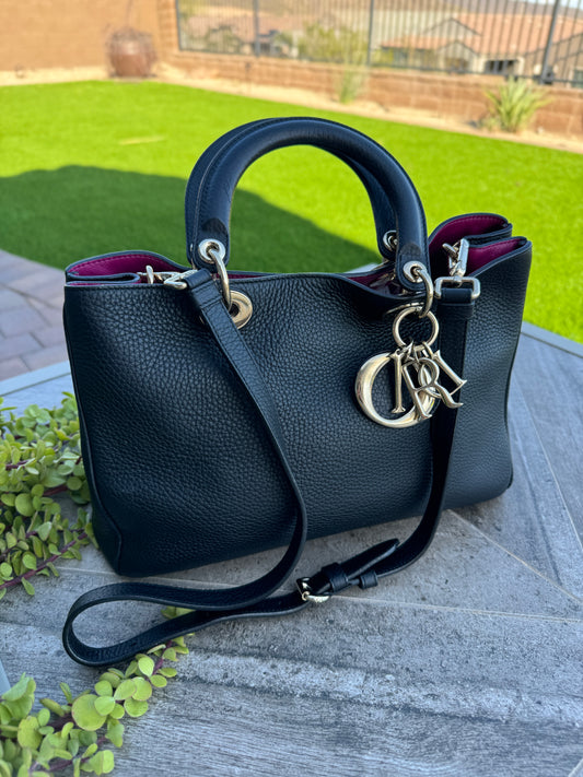 Christian Dior Bullcalf Medium Diorissimo Tote