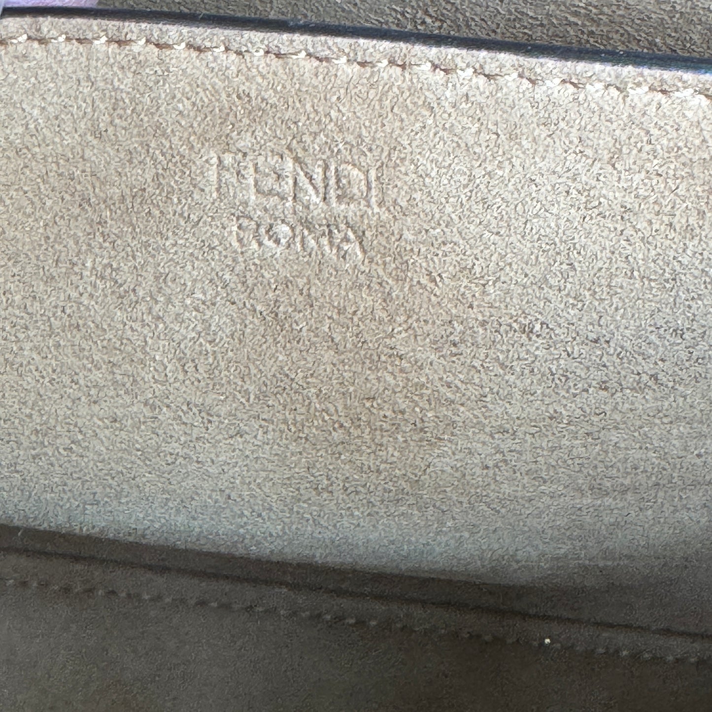 Fendi Small Zucca Monogram Woven Sunshine Shopper Tote