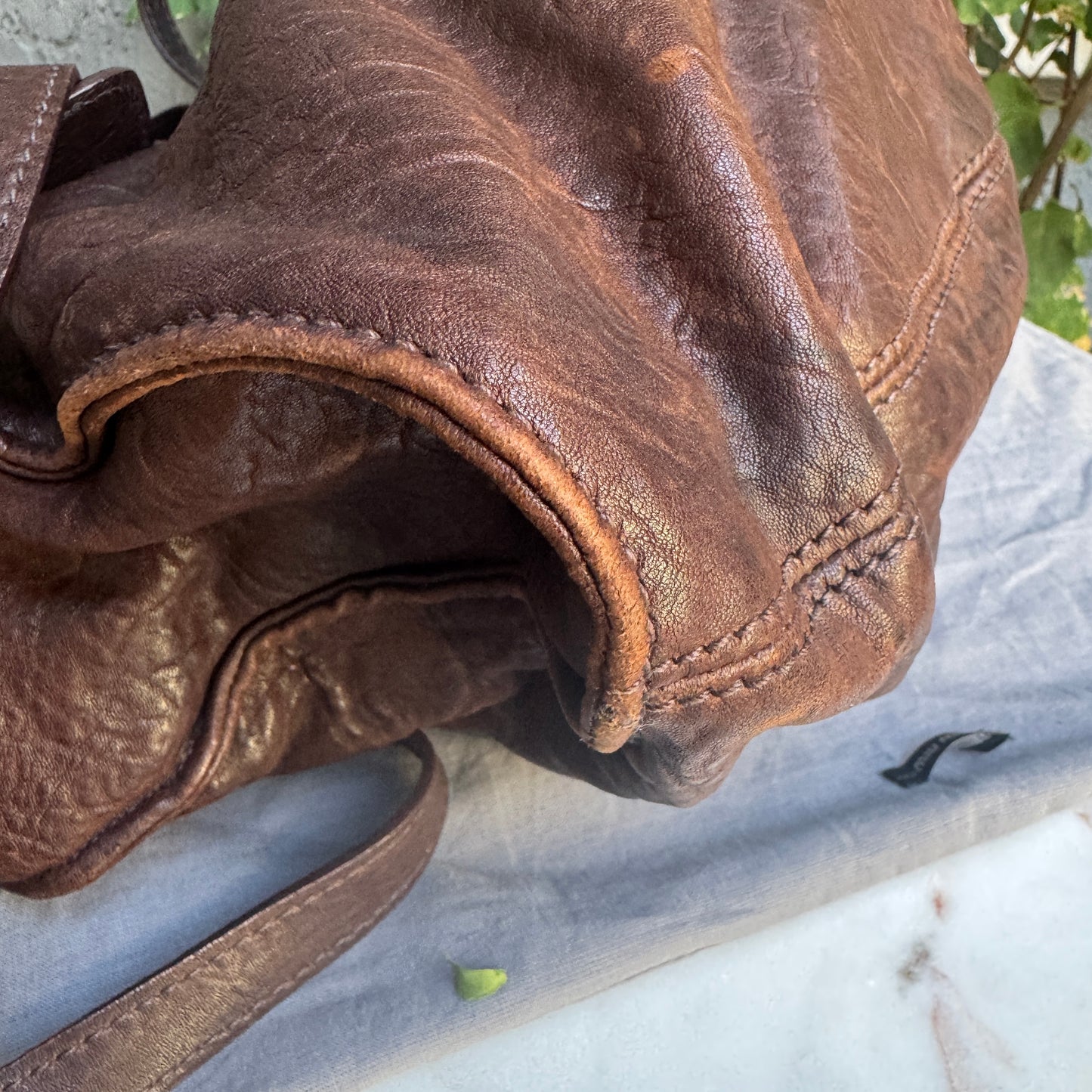 Miu Miu Leather Joie Hobo Shoulder Bag